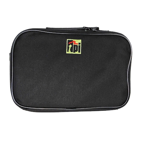 Test Products Intl Nylon Zippered Carrying Case - Medium - Black A925